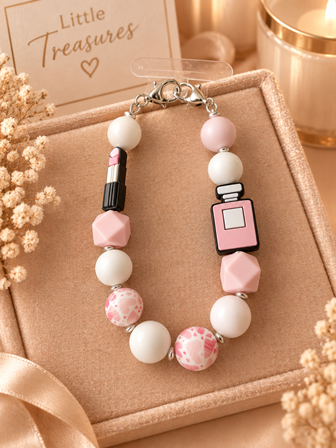 Telefoonkoord met lipstick & parfum – Little Treasures Glam Edition