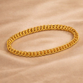 Chainmail Damesarmband – RVS 18K Gold Plated (16 cm)