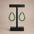 Emerald Royale – Teardrop Earrings