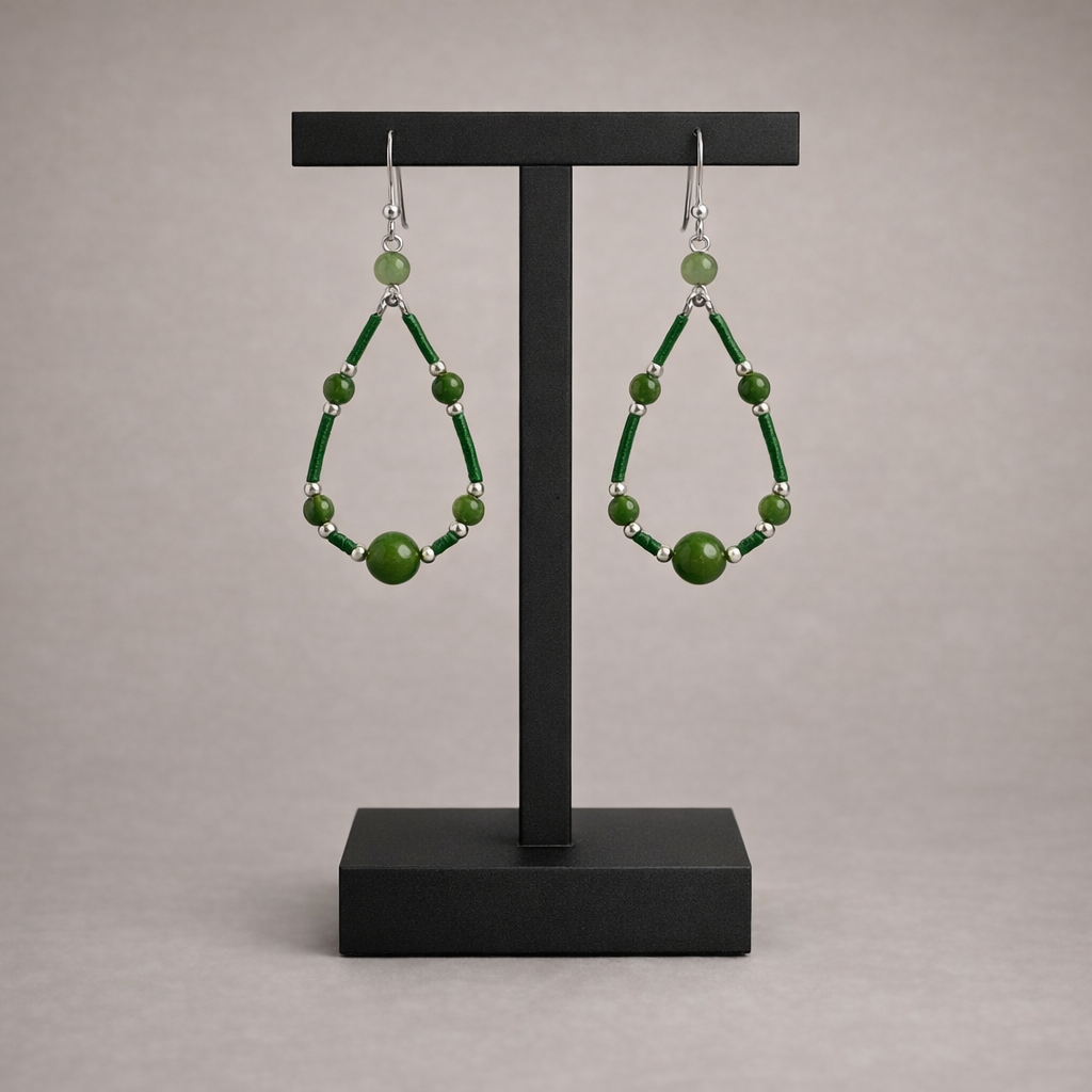 Jade Forest Harmony – Oorbellen