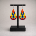 Beadwork Oorbellen met Miyuki Beads