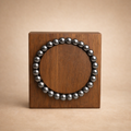 Heren Armband – Hematiet 6 mm – Handgemaakt