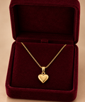 Liefdes Hart Ketting – 18K Gold Plated