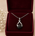 Volcanic Pearl Pendant – RVS Ketting met Lavasteen Hanger