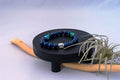 Heren Armband – Lapis Lazuli – RVS Vierkante Beads – Handgemaakt