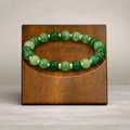 Heren Armband – Jade & RVS – Handgemaakt
